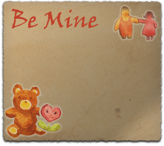 Be mine teddy bear