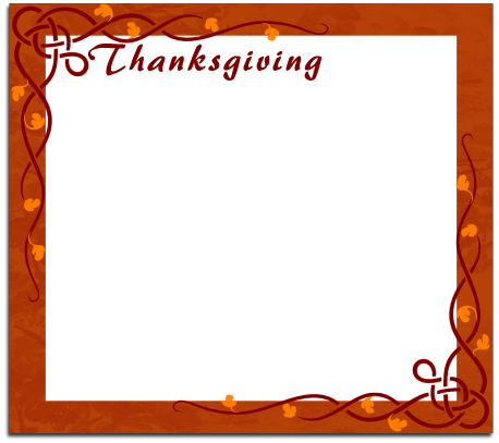 Thanksgiving frame 1